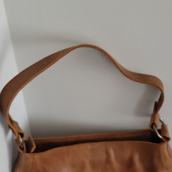 ABLE Leather Shoulder Hobo Bag - Picture 3 of 9